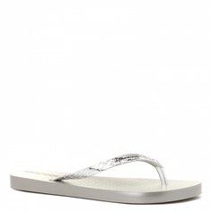 Шлепанцы женские Ipanema 82398 серебряные 35-36