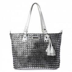 Сумка женская Les Tropeziennes NAD серебристая