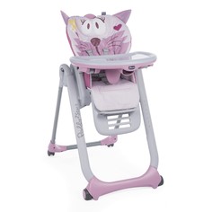 Стульчик для кормления Chicco Polly 2Start Miss Pink