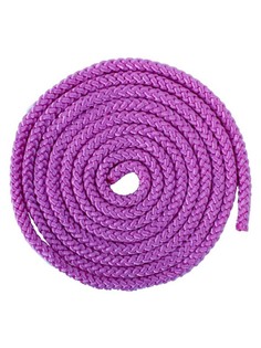 Скакалка гимнастическая, 3 м, 165 г, фиолетовая Китай