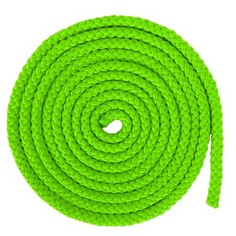 Скакалка гимнастическая, 3 м, 165 г, зеленая Китай