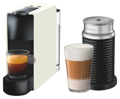 Кофемашина капсульного типа Nespresso Essenza Mini Bundle C30 White