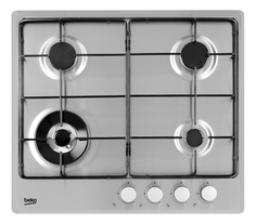 Встраиваемая варочная панель газовая Beko HIMW 64223 SX Silver