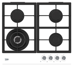 Встраиваемая варочная панель газовая Beko HILW 64225 SW White