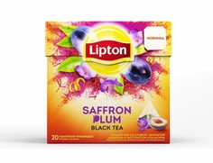 Чай черный в пирамидках Lipton Saffron Plum 20*1.8 г