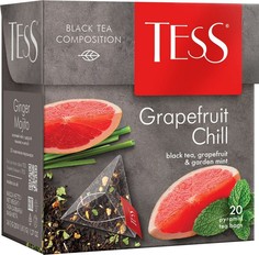 Чай черный в пирамидках Tess Grapefruit Chill 20*1.8 г