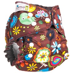 Многоразовый подгузник GlorYes! OPTIMA NEW Поляна 3-18 кг + два вкладыша