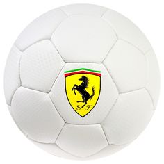Мяч футбольный FERRARI, размер 2, PU, цвет белый Ferrari