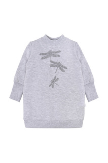 Платье детское Мамуляндия, цв. серый, р-р 92