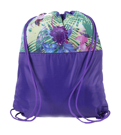 Мешок для обуви, отдел на шнурке, цвет сиреневый ЗФТС