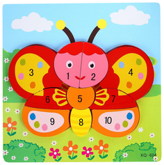 Игрушка развивающая "Бабочка" 0,7х22х22 см Sima-Land