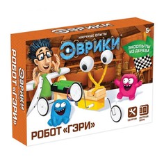 Набор для опытов Эврики Робот Гэри, работает от батареек