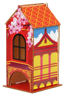 Алмазная вышивка "Чайный домик. Китайские мотивы" 19.6*9*9 см Школа талантов