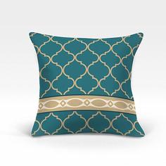 Декоративная подушка ТомДом Меро-О (синий)