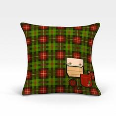 Декоративная подушка ТомДом Литерн-О (зеленый)