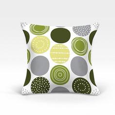 Декоративная подушка ТомДом Роули-О (зеленый)