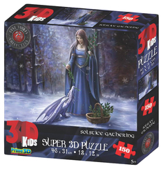 3D Пазл 150 эл. "Зимнее утро" 10938 Sima-Land