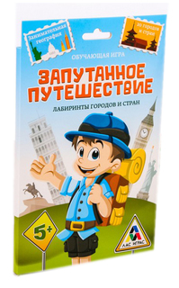 Дидактическая игра Лас Играс Обучающая Игра Запутанное Путешествие
