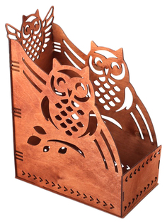 Органайзер для папок "Совы", 34,6х16,5х25,8 см Sima-Land