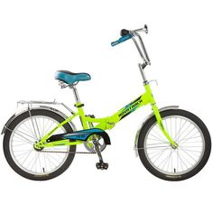 Велосипед Novatrack 20 складной FS20 салатовый