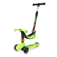 Самокат Trolo Rino 3 in1 (зеленый)