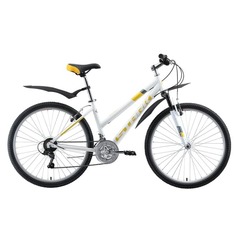 Велосипед Stark19 Luna 26.1 V белый/жёлтый/серый, 18 (H000014093)