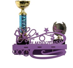 Медальница с полкой "Гимнастика" Sima-Land