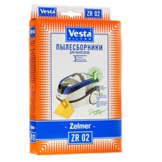 Комплект пылесборников для пылесоса Vesta filter ZR 02 5 шт Веста
