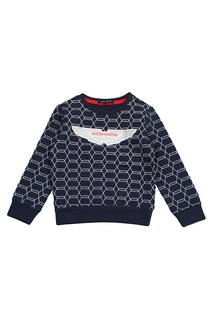 Толстовка детская ASTON MARTIN, цв. синий, р-р 98