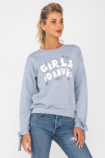 Свитшот женский Dairos GD69300447 голубой XL