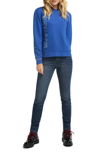 Толстовка женская Mustang 1008438-5224 синяя XS