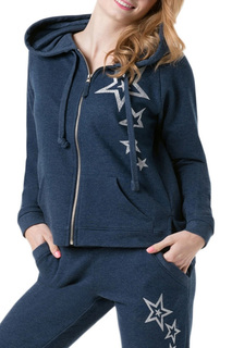 Худи женская Nic Club TRAMONTO 1901 синяя L