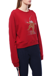 Толстовка женская JIJIL JPI18FP228 красная 40 IT