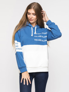 Толстовка женская Dairos GD69300656 синяя M