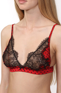 Бюстгальтер мягкая чашка женский Cotton Club CORNIOLA 3HZ AJ ROSSO/NERO красный 1 IT