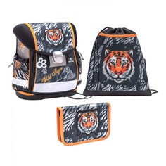 Ранец Belmil Classy Wild Tiger с мешком для обуви и пеналом