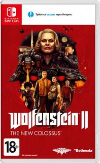 Игра Wolfenstein II - The New Colossus (Нет пленки на коробке) для Nintendo Bethesda