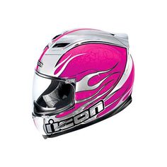 Шлем Icon Airframe Claymore Chrome Pink, размер XS