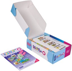 Игровой комплект №4 Step Puzzle ‎Кубики + книжка. Счет до 5, Чей голос?