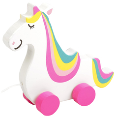Каталка «Единорог» на верёвке Sima-Land
