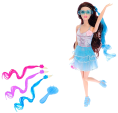 Кукла модель шарнирная «Эмма» с аксессуарами для создания причёски Sima-Land