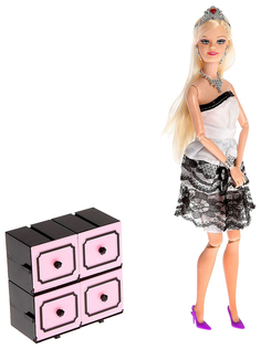 Кукла модель шарнирная «Даша» в платье с аксессуарами Sima-Land