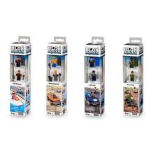 Мини-набор Mega Bloks в тубе из серии Blok Squad в ассортименте, 3 детали