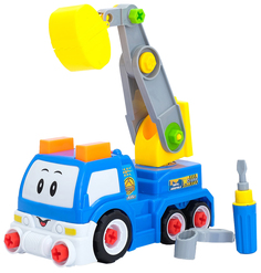 Конструктор для малышей «Строительная техника», 36 деталей Sima-Land