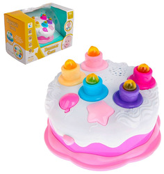 Интерактивная игрушка Sima-land Birthday Cake Праздничный торт 2871329