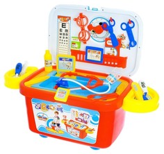 Игровой набор 3 в 1 "Мини-поликлиника", 21 предмет, 42 см Sima-Land