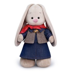 Мягкая игрушка BUDI BASA Зайка Ми в джинсовом платье, 32 см