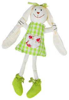 Мягкая игрушка-подвеска "Заяц" длинные ушки, виды Sima-Land