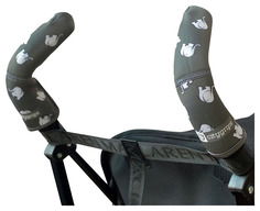 Чехлы Choopie CityGrips (Сити Грипс) на ручки для коляски-трости 373/4165 grey elephant