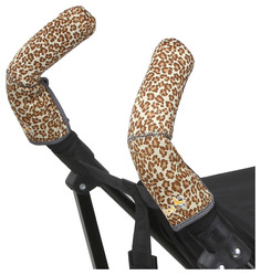 Чехлы Choopie CityGrips (Сити Грипс) на ручки для коляски-трости 339/9525 Brown Leopard
